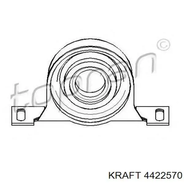 Підвісний підшипник карданного валу Kraft 4422570 ціна, від 15.64 USD