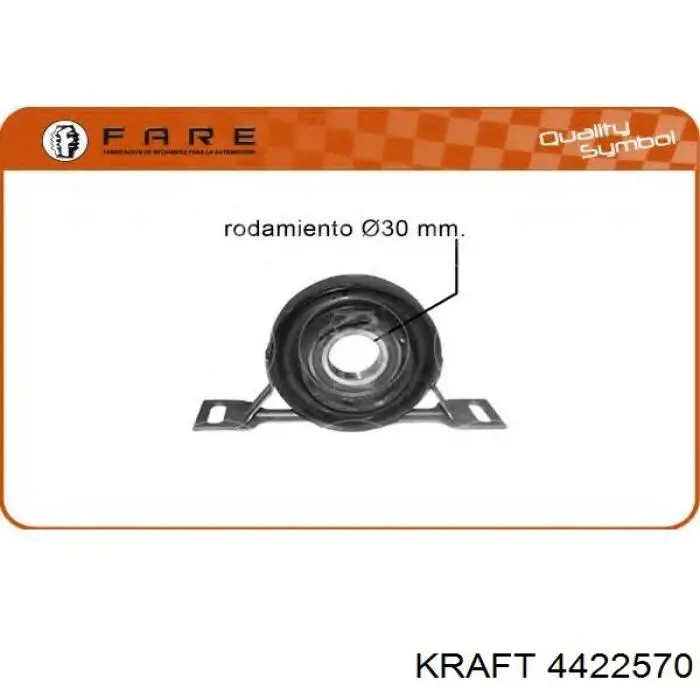 Купити 4422570 Kraft Підвісний підшипник карданного валу