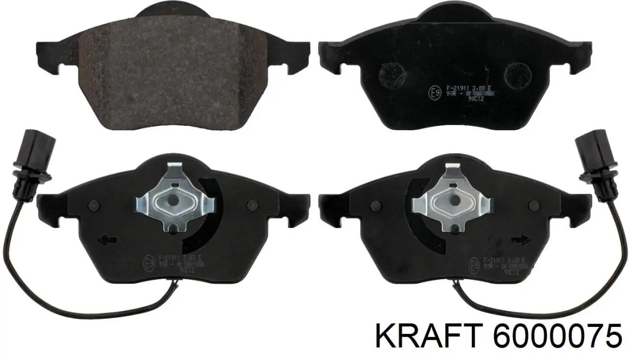 Гальмівні колодки Kraft 6000075 ціна, від 28.56 USD