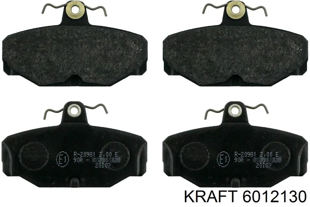 Задні дискові колодки Ford 1543375