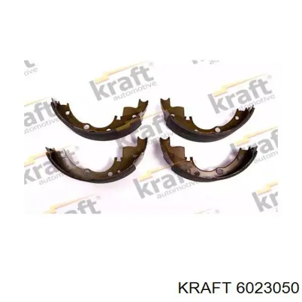 6023050 Kraft Колодки гальмівні задні, барабанні