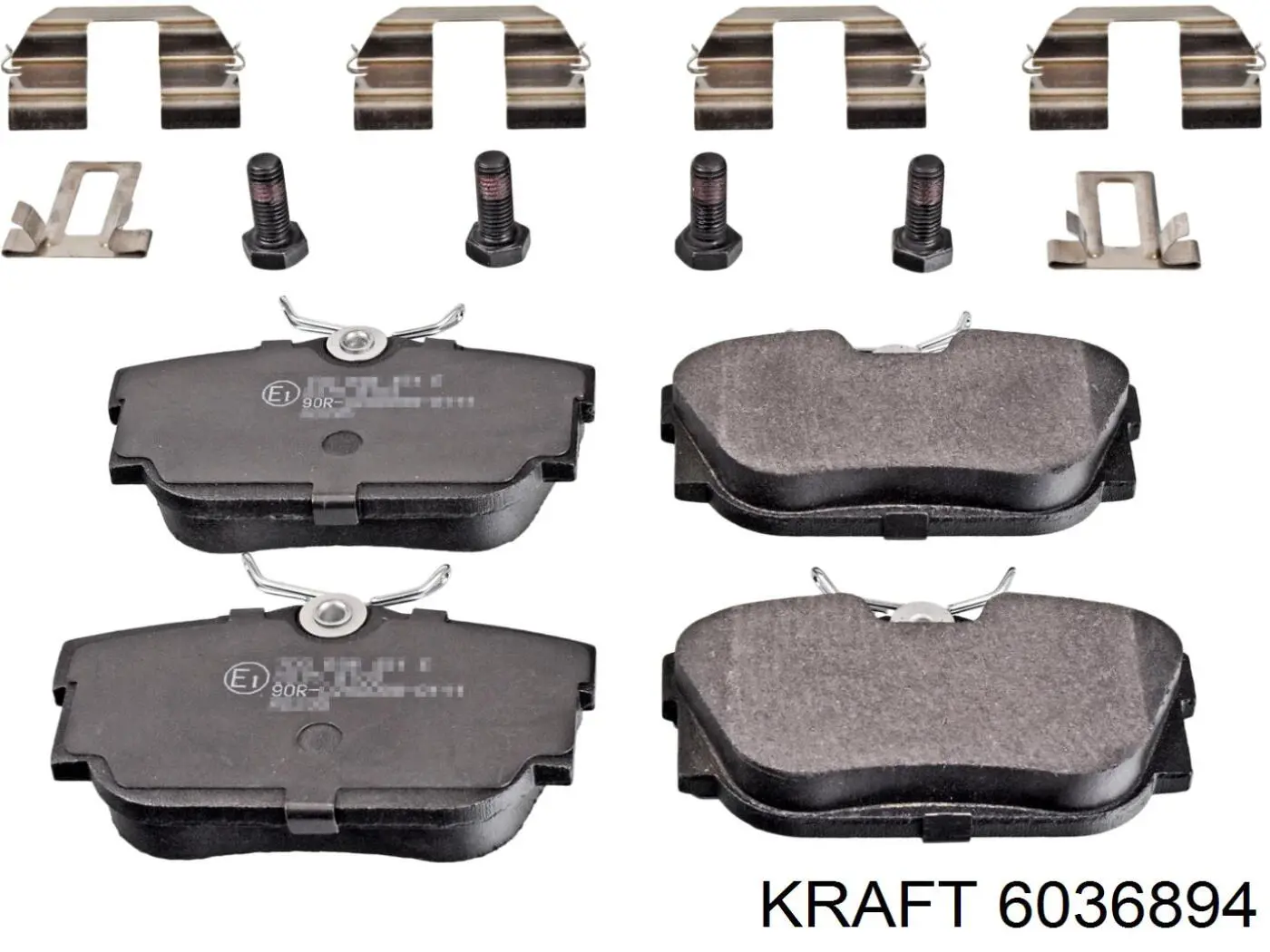 6036894 Kraft Ремкомплект заднього гальмівного супорта