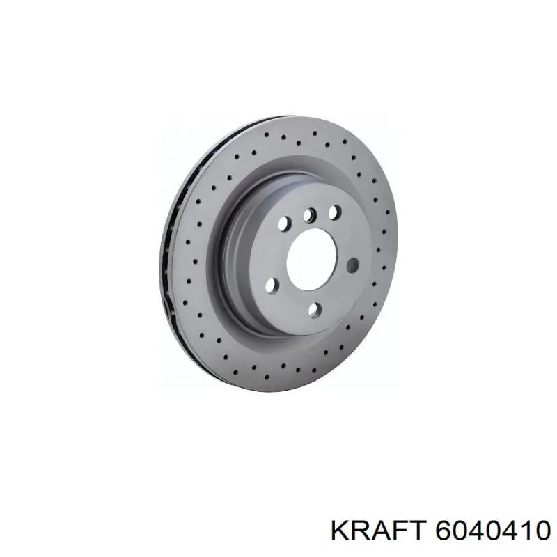 6040410 Kraft диск гальмівний передній