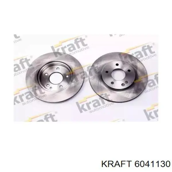 6041130 Kraft диск гальмівний передній