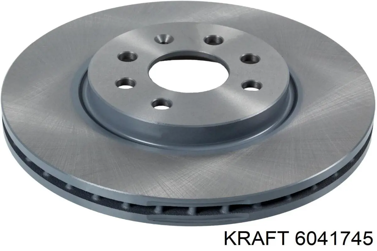 6041745 Kraft диск гальмівний передній