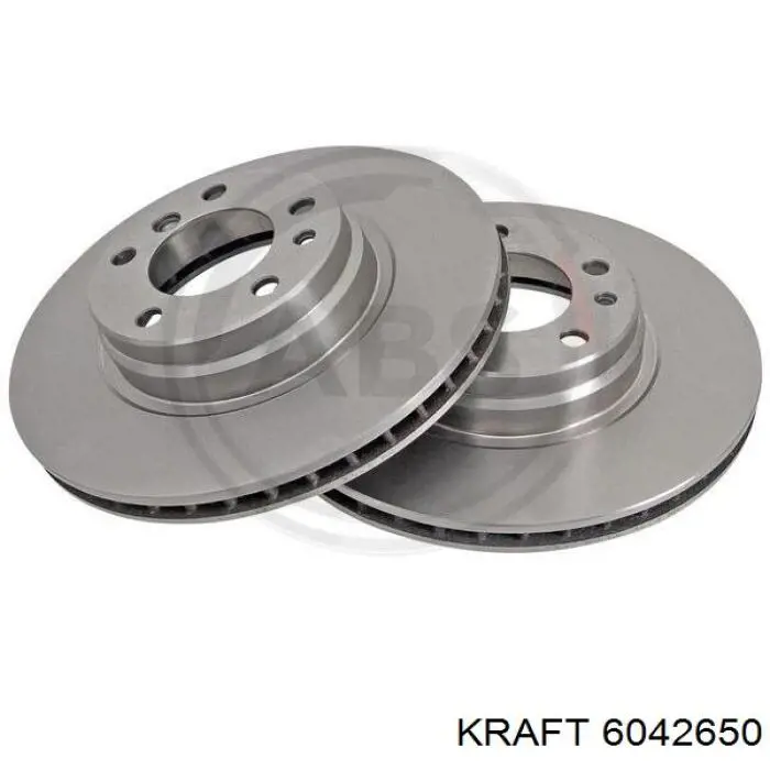 6042650 Kraft диск гальмівний передній