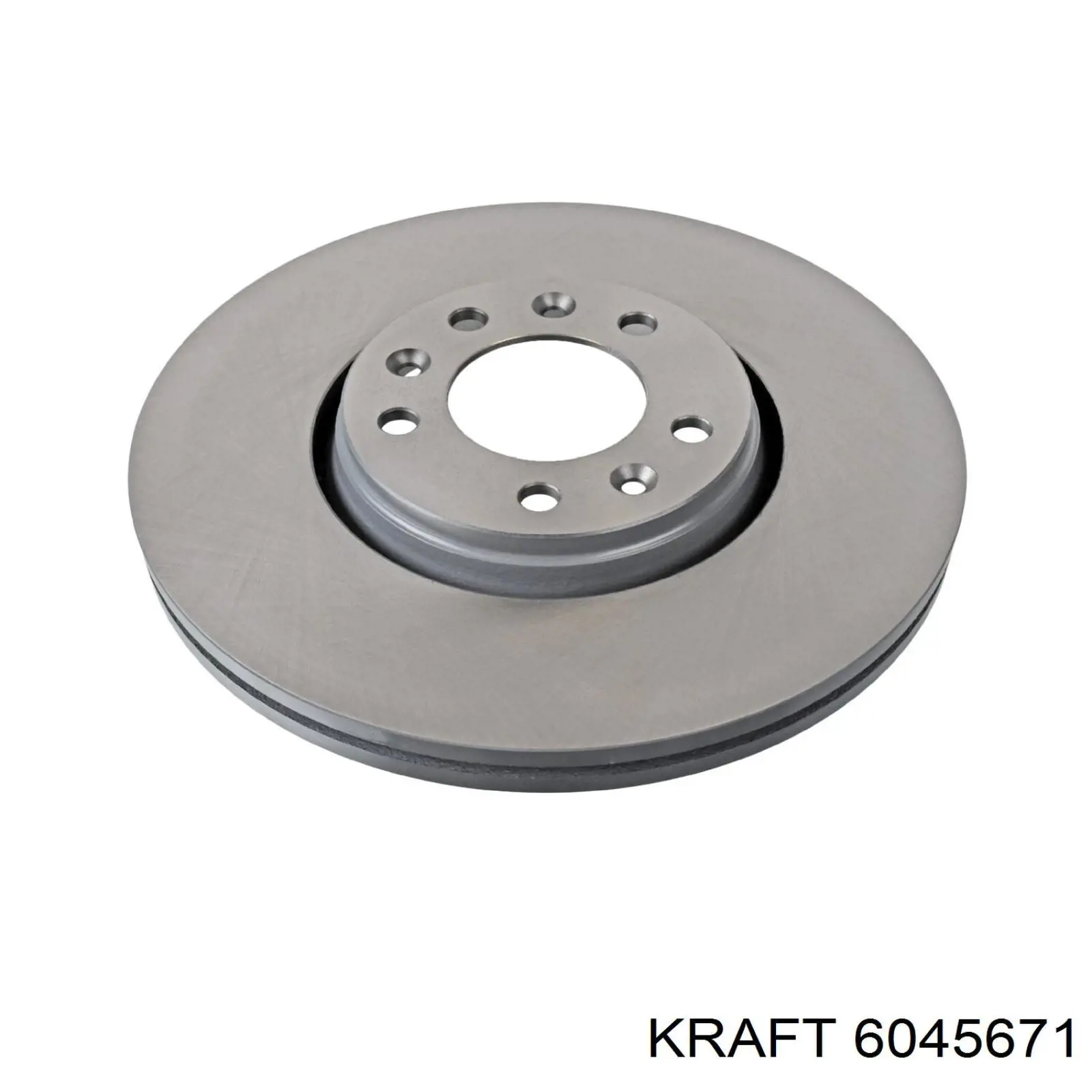 6045671 Kraft диск гальмівний передній
