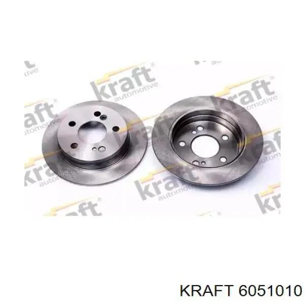 6051010 Kraft диск гальмівний задній