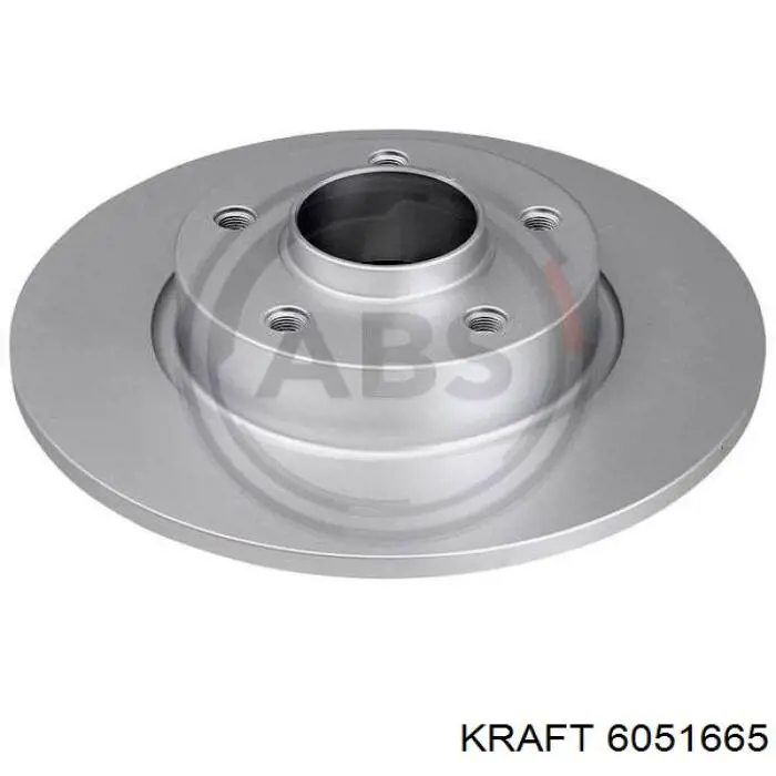 Купити 6051665 Kraft Диск заднього гальма