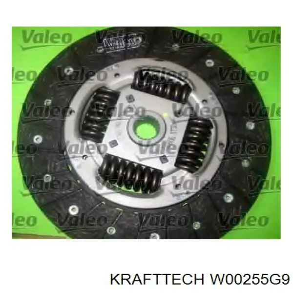 Комплект зчеплення (3 частини) W00255G9 Krafttech