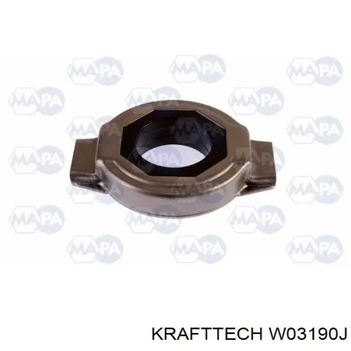 Комплект зчеплення (3 частини) W03190J Krafttech