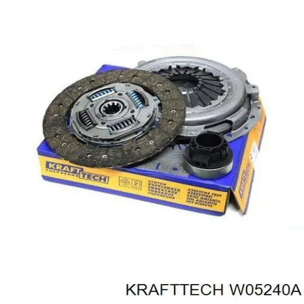 Комплект зчеплення (3 частини) W05240A Krafttech