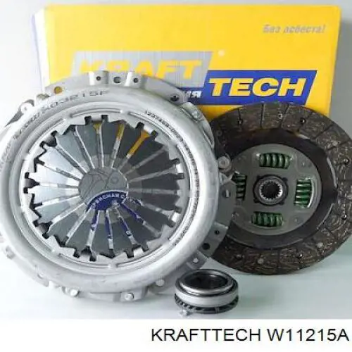 Комплект зчеплення (3 частини) Krafttech W11215A ціна, від 118.91 USD