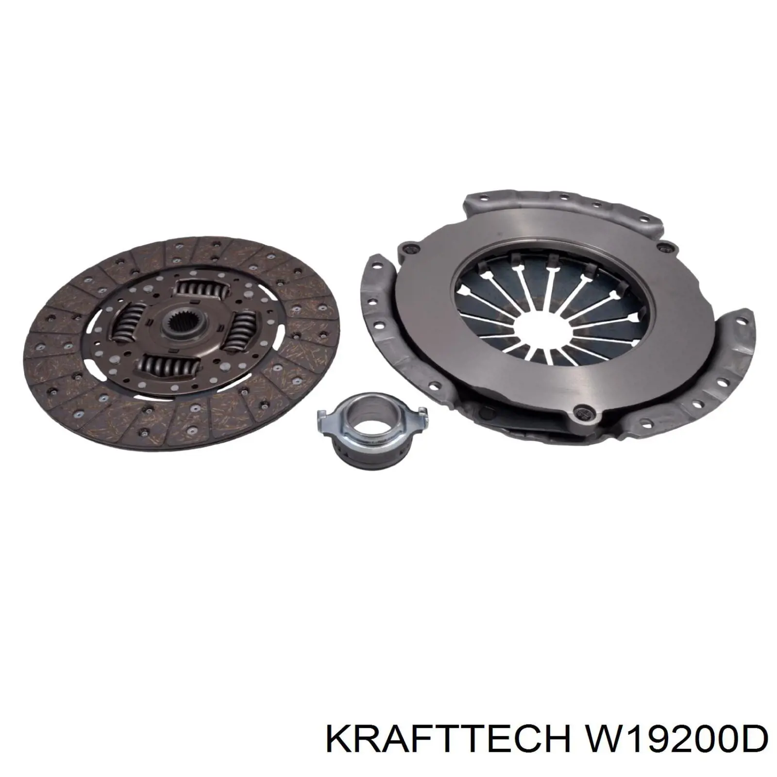 Купити J2000909 Nipparts Комплект зчеплення (диск, корзина, підшипник)