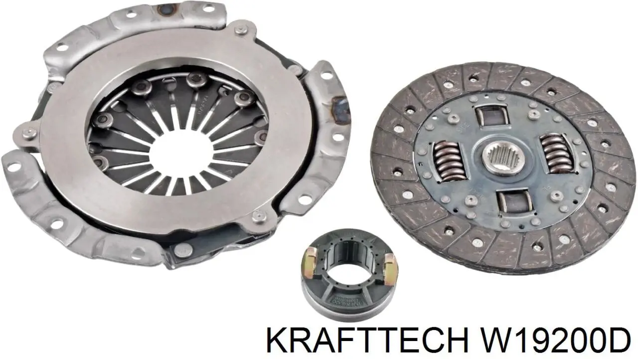 Комплект зчеплення (3 частини) Nipparts J2000909 ціна, від 89.61 USD