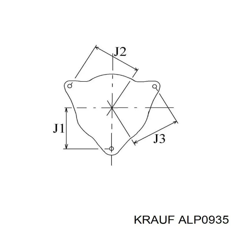 Генератор ALP0935 Krauf