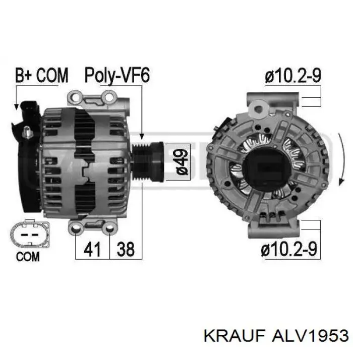 ALV1953 Krauf генератор