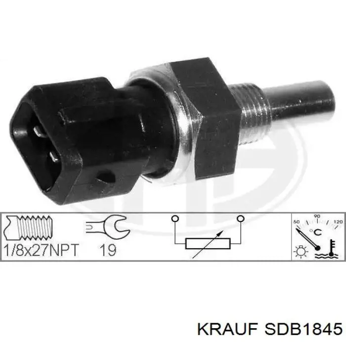 Бендикс Krauf SDB1845 ціна, від 12.18 USD