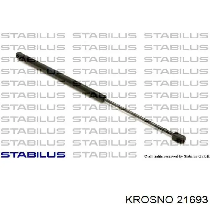 Амортизатор багажника GS0102 Magneti Marelli