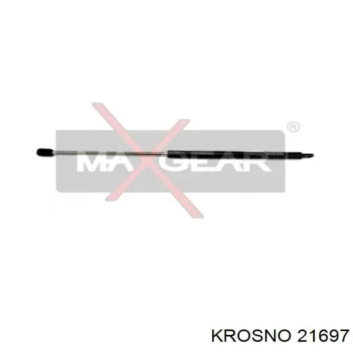 Амортизатор двері задньої Krosno 21697 ціна, від 10.27 USD