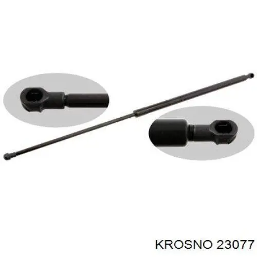 Амортизатор двері задньої Krosno 23077 ціна, від 10.24 USD