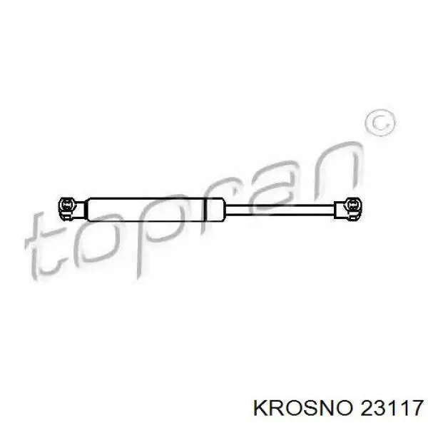 Амортизатор кришки багажника/ двері 3/5-ї задньої Peugeot 306 (7A) (Пежо 306)