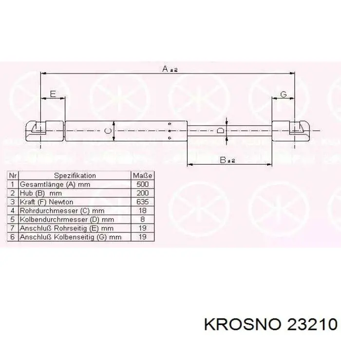  Krosno 23210 ціна, від 13.11 USD