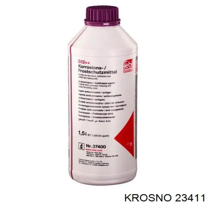 Амортизатор капота 23411 Krosno