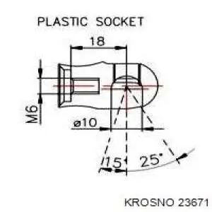 Амортизатор кришки багажника Asam 79785