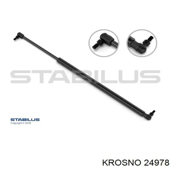 Купити 24978 Krosno Амортизатор капота правий