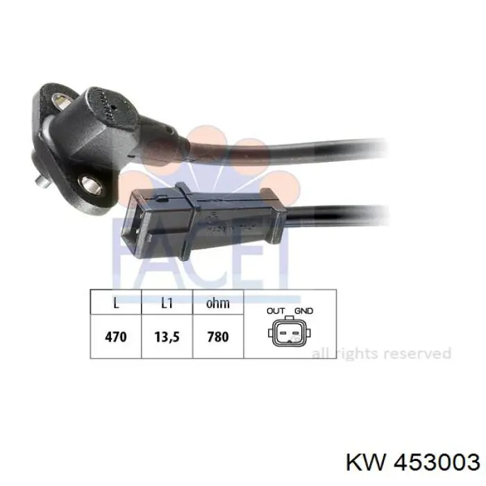 Купити 64820150010 Magneti Marelli Датчик положення (оборотів) коленвалу