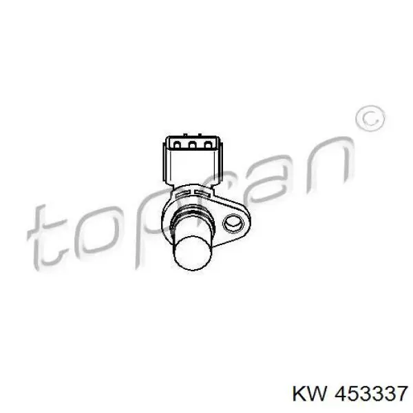 Датчик обертів колінвалу KW AUTOMOTIVE 453337 ціна, від 17.25 USD