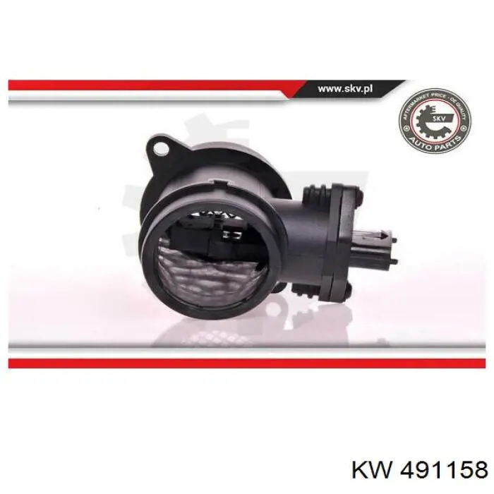 Датчик масової витрати повітря KW AUTOMOTIVE 491158 ціна, від 35.13 USD
