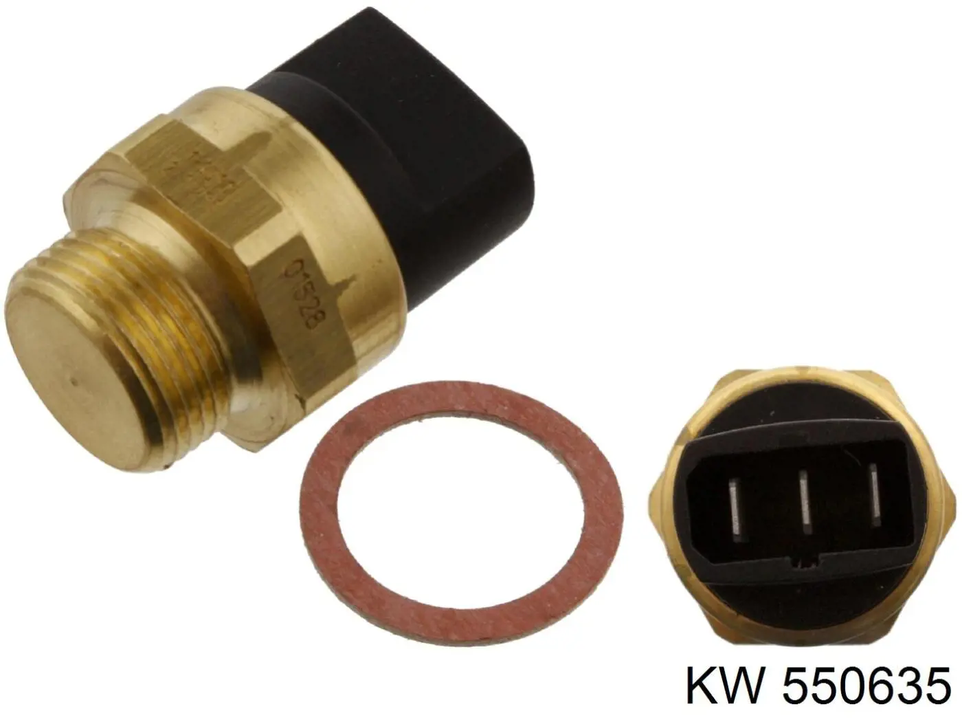 550635 KW термо-датчик включення вентилятора радіатора