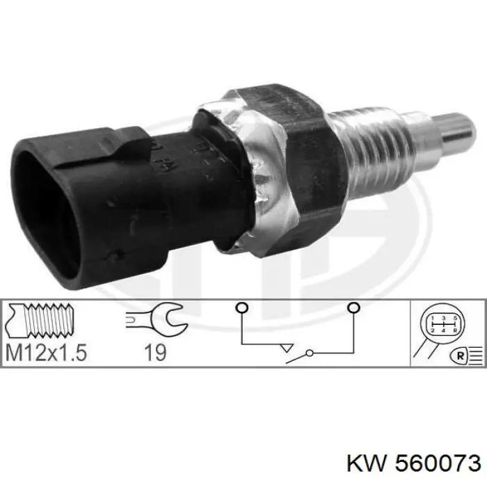Купити 560073 KW AUTOMOTIVE Вмикач ліхтарів заднього ходу