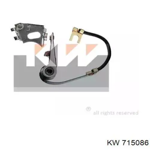 Контактна група розподільника запалювання 7701200739 Renault (RVI)