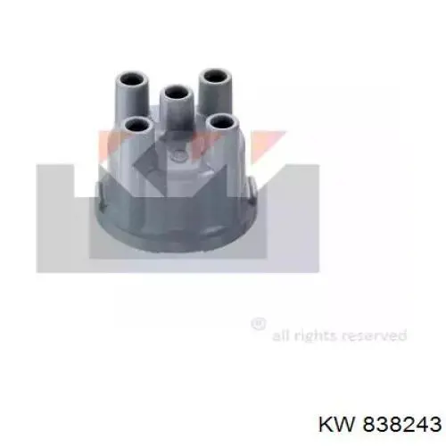 Кришка розподільника запалювання/трамблера KW AUTOMOTIVE 838243 ціна, від 6.65 USD