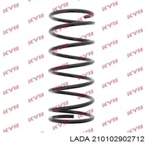 Пружина передня 210102902712 Lada