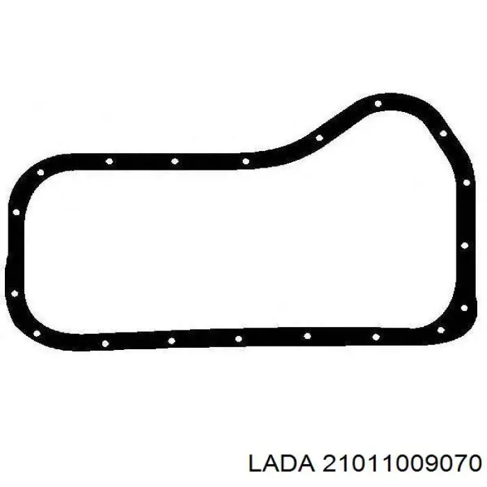 Прокладка піддону картера двигуна Lada 2103 (Лада 2103)