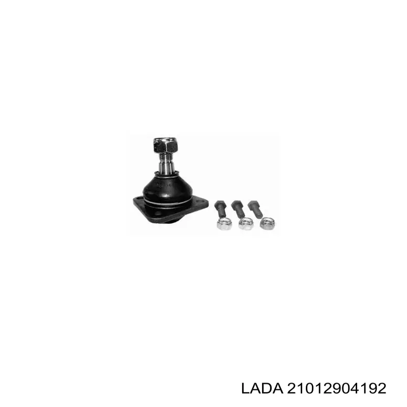 Кульова опора, верхня Lada 21012904192 ціна, від 7.92 USD