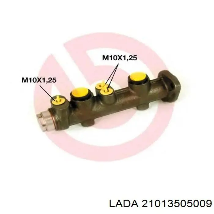 Циліндр головний гальма (Гідротормоз) Lada 21013505009 ціна, від 16.98 USD