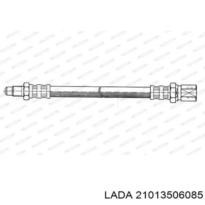 Шланг гальмівний задній Polcar LH0389 ціна, від 4.19 USD