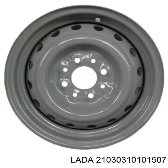 Диск колісний стальний (штампований) Lada 2107 (Лада 2107)