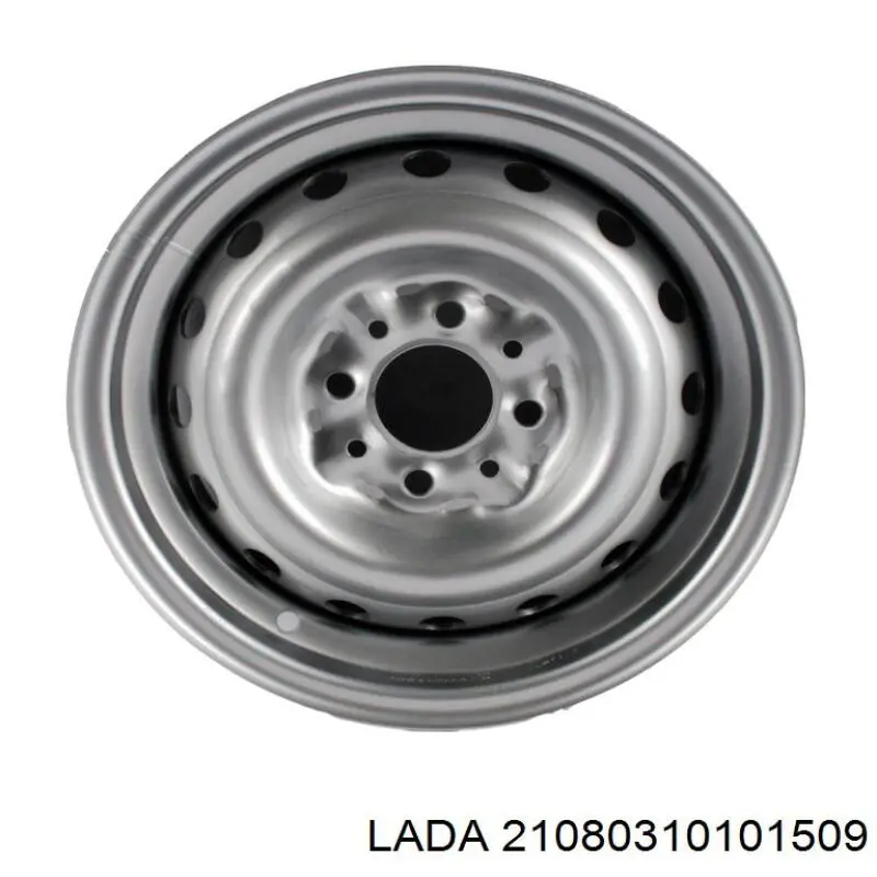 21080310101509 Lada диск колісний стальний (штампований)