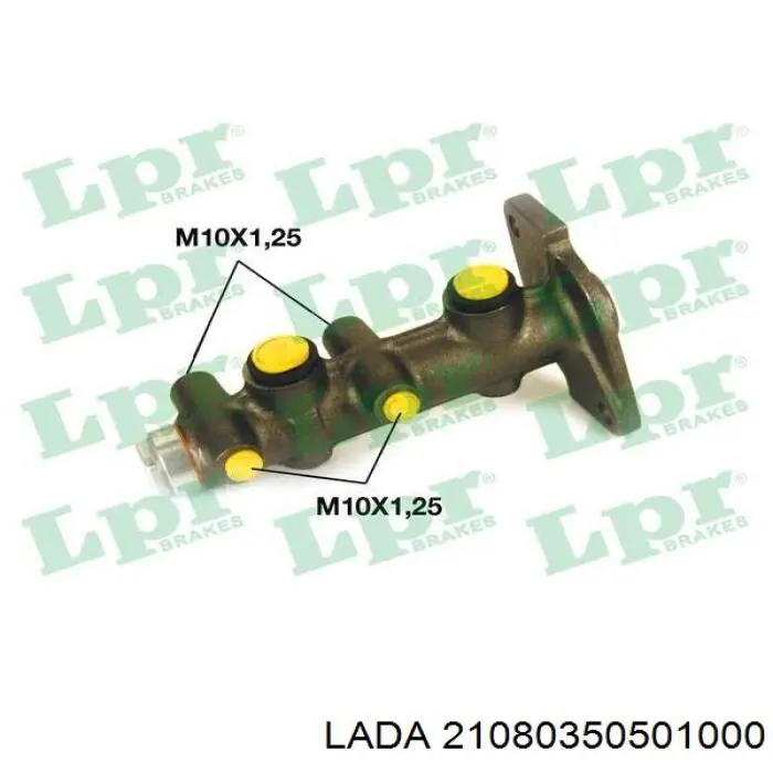 21080350501000 Lada Циліндр гальмівний, головний