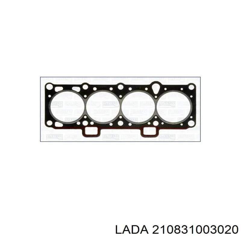 210831003020 Lada прокладка головки блока циліндрів (гбц)