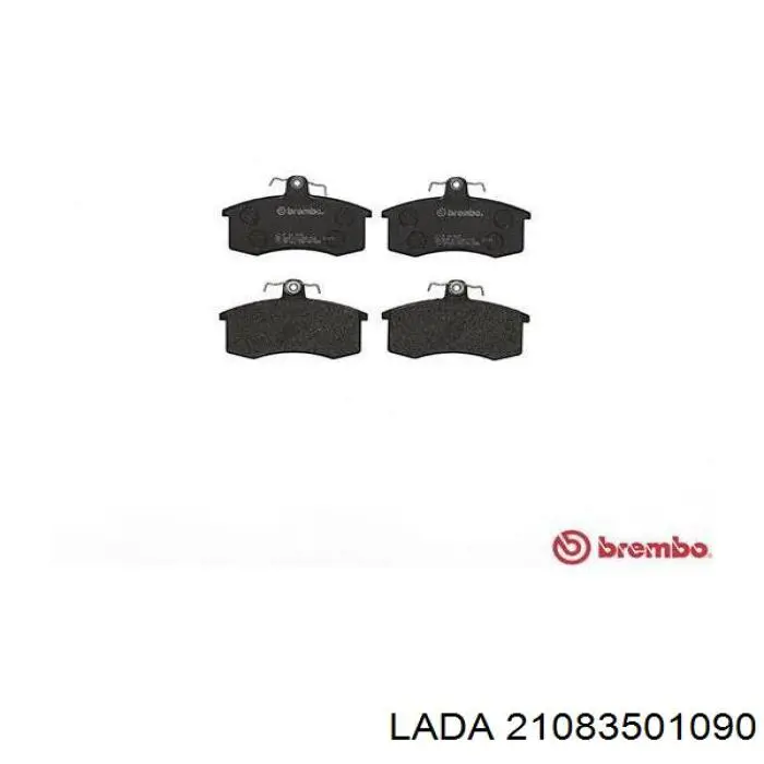 Купити 21083501090 Lada Колодки гальмівні передні, дискові