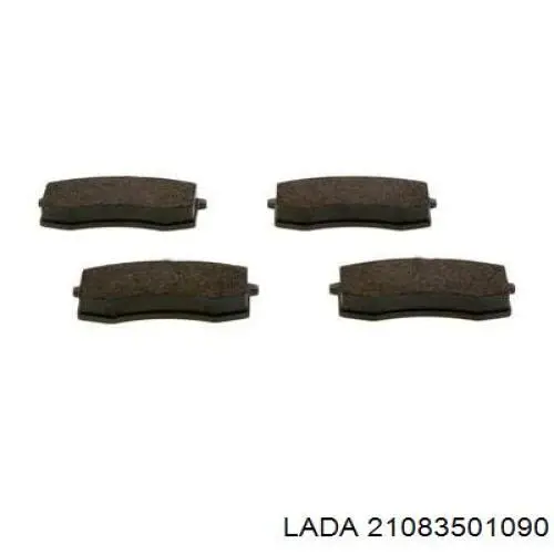 Передні тормозні колодки 21083501090 Lada