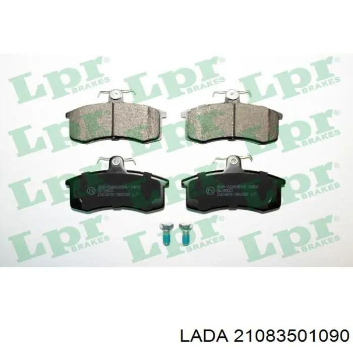 Гальмівні колодки Lada 21083501090 ціна, від 11.32 USD