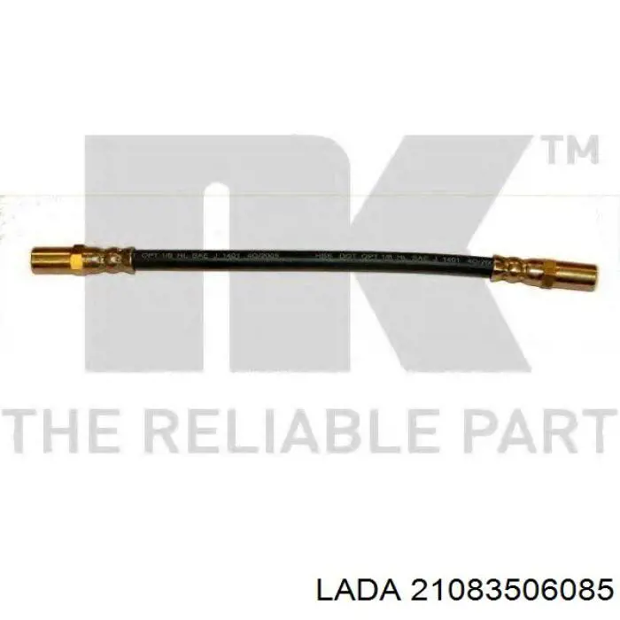 Шланг гальмівний задній Lada 21083506085 ціна, від 3.07 USD